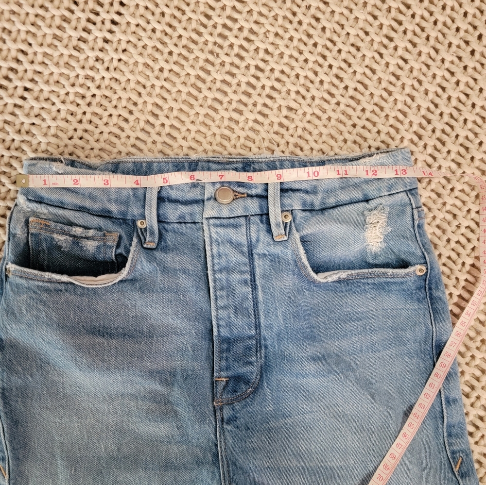 Good american Jean, size 27, full length split hem - Picture 2 of 4